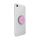 Popsockets PopGrip Universal Grip (Gen2) Holder - Pressed Flower Delphinium Pink