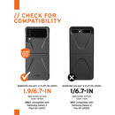 UAG Civilian for Samsung Galaxy Z Flip 3 - Black