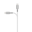 Cygnett Armoured USB-C to USB-C (3.1) Cable - White 1m