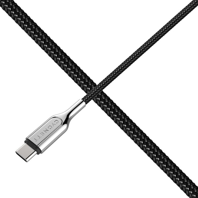 Cygnett Armoured USB-C to USB-C (3.1) Cable - Black 1m