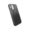 Speck Presidio Perfect-Clear with Grips Case for iPhone 12/12 Pro (Black)