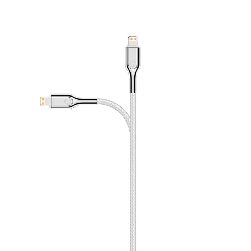 Cygnett Armoured Lightning to USB-A Cable - White 2m