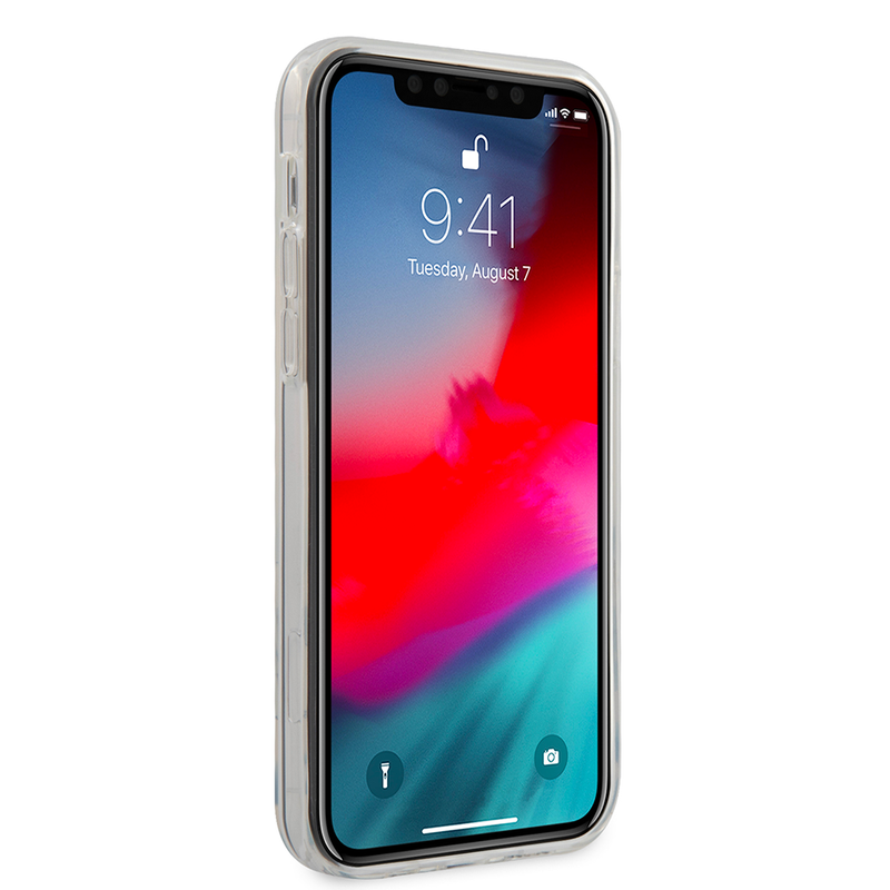 MINI HC PC/TPU Horiz Stripes Navy iPhone 12 Pro Max