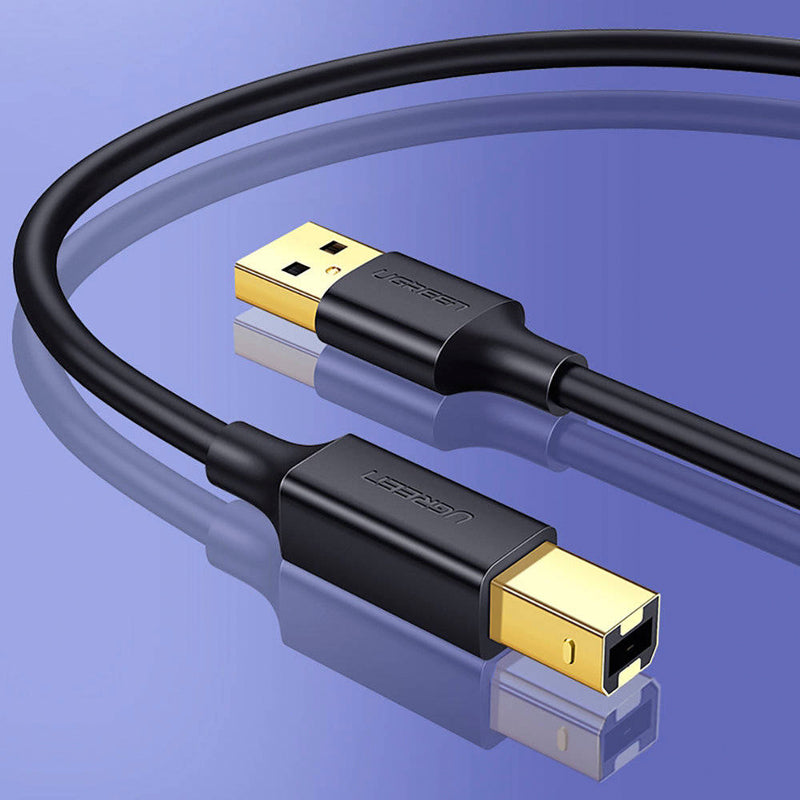 UGREEN 2M USB 2.0 AM To BM Printer Cable Black