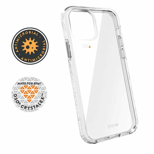 EFM Aspen Case Armour with D3O Crystalex For iPhone 12/12 Pro Max - Glitter Burst