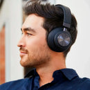EFM Austin Studio Wireless ANC Headphones With Dual Mode Active Noise Cancelling and Hi-Res Audio Black