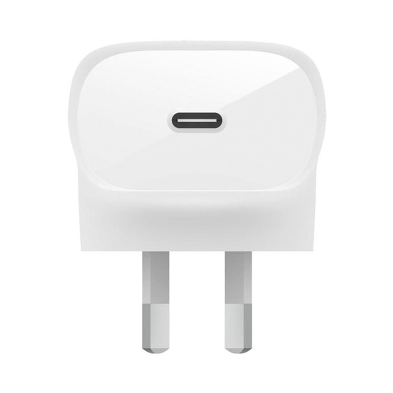 Belkin BoostUp 30W PPS Wall Charger With USB-C PD - White