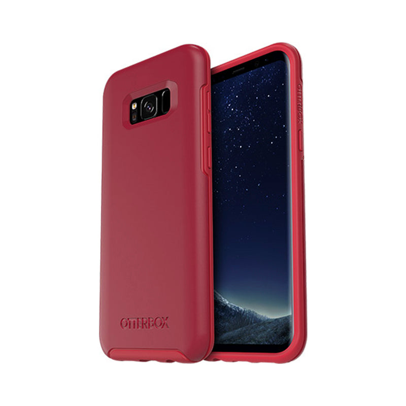 OtterBox Symmetry Case suits Samsung Galaxy S8+ - Flame Red/Race Red