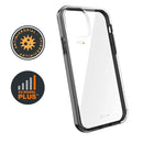 EFM Aspen Case Armour with D3O 5G Signal Plus For iPhone 12 Pro Max - Slate/Clear