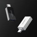 UGREEN USB 3.1 Type C to Micro USB Adapter 2.0 OTG Converter Data Adapter Male to Female White