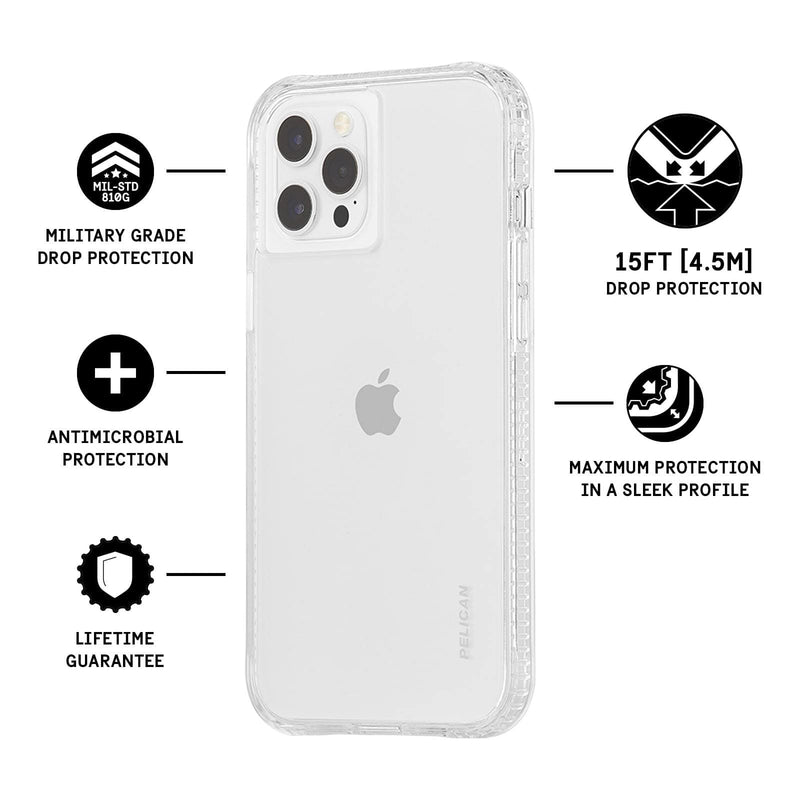 Pelican Ranger Case for iPhone 13 Pro Max Clear
