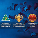 FAN EMBLEMS BATMAN 1989 LOGO DECAL (BLACK, YELLOW AND CHROME)