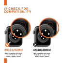 UAG Apple Watch 44 Scout Strap - Silver