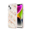 Kate Spade New York Defensive Hardshell MagSafe Case for iPhone 14 Plus - Gold Floral
