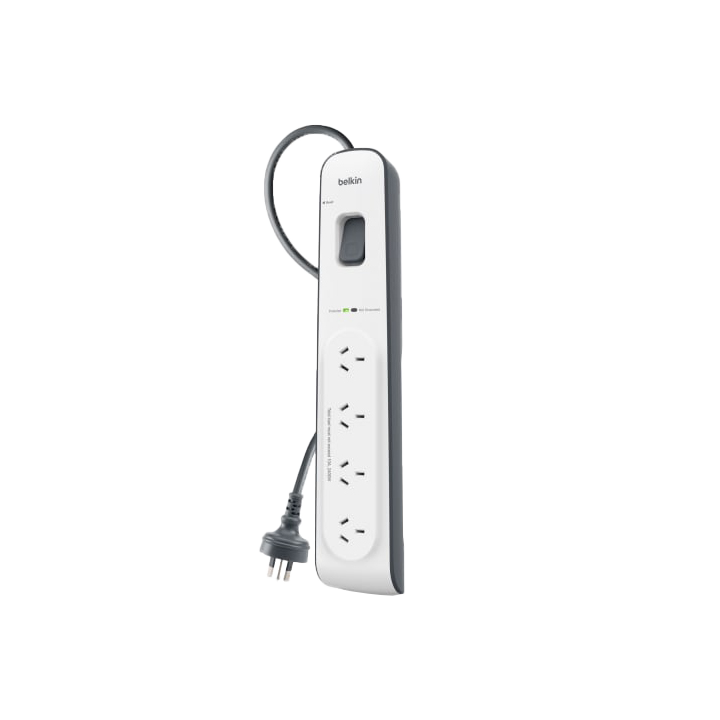 Belkin 4-Outlet Surge Protection Strip with 2M Power Cord