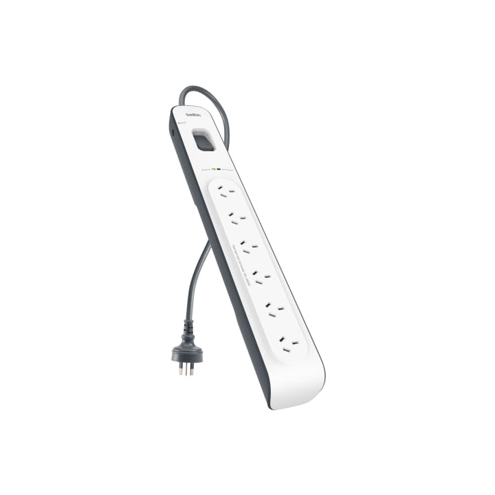 Belkin 6-Outlet Surge Protection Strip with 2M Power Cord