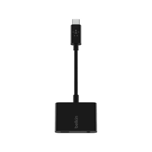 Belkin RockStar TM 3.5mm Audio Cable with USB-C TM Charge Adapter