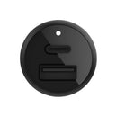 Belkin BoostUp 18W USB-C PD + 12W USB-A Dual Port Car Charger