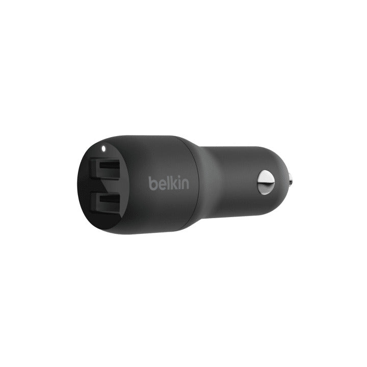 Belkin Dual USB-A Car Chargher 24W
