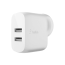 Belkin BoostcHARGE TM Dual USB-A Wall Charger 24W