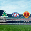 FAN EMBLEMS NORTH MELBOURNE KANGAROOS LOGO DECAL