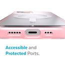 Speck iPhone 13 Presidio Perfect Clear Geo MagSafe Clear/Rosy Pink