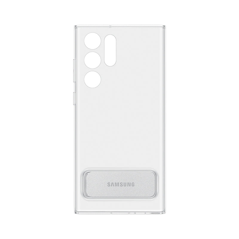 Samsung Clear Standing Cover for Galaxy S22 Ultra Clear