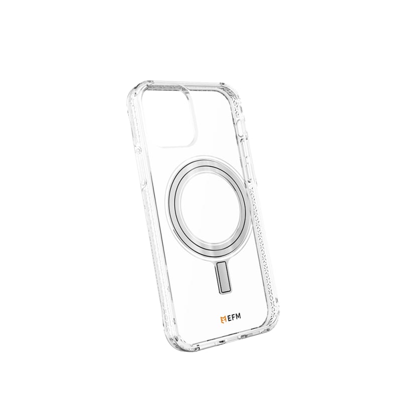 EFM Zurich Flux Case Armour Compatible with MagSafe For iPhone 12 Pro Max 6.7 - Clear