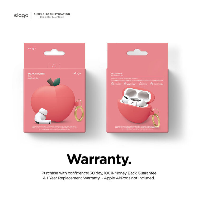 elago Peach Hand Case for AirPods Pro