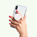 Popsockets POPGRIP PREMIUM Iridescent Confetti White