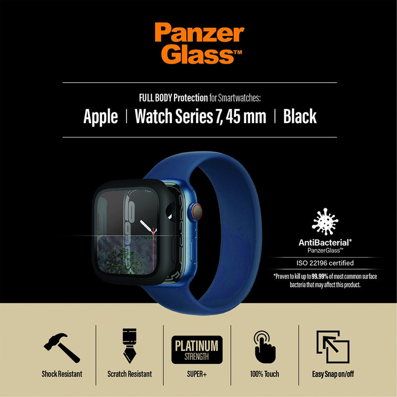 PanzerGlass Full Body AB - Apple watch 7 45mm - Black