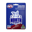 FAN EMBLEMS NORTH MELBOURNE KANGAROOS LOGO DECAL