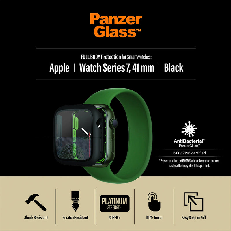 PanzerGlass Full Body AB - Apple watch 7 41mm - Black