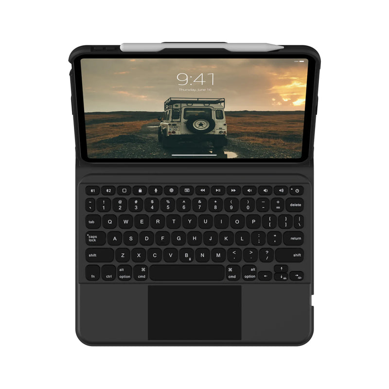 UAG Rugged Bluetooth Keyboard for Apple iPad 10 10.9 Black