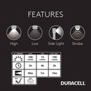 Duracell 100 Lumens Pen Light W/Side Light