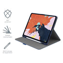 Cygnett TekView with Apple pencil holder TPU shell - Navy/ Blue - iPad Air 4 10.9/Pro 11