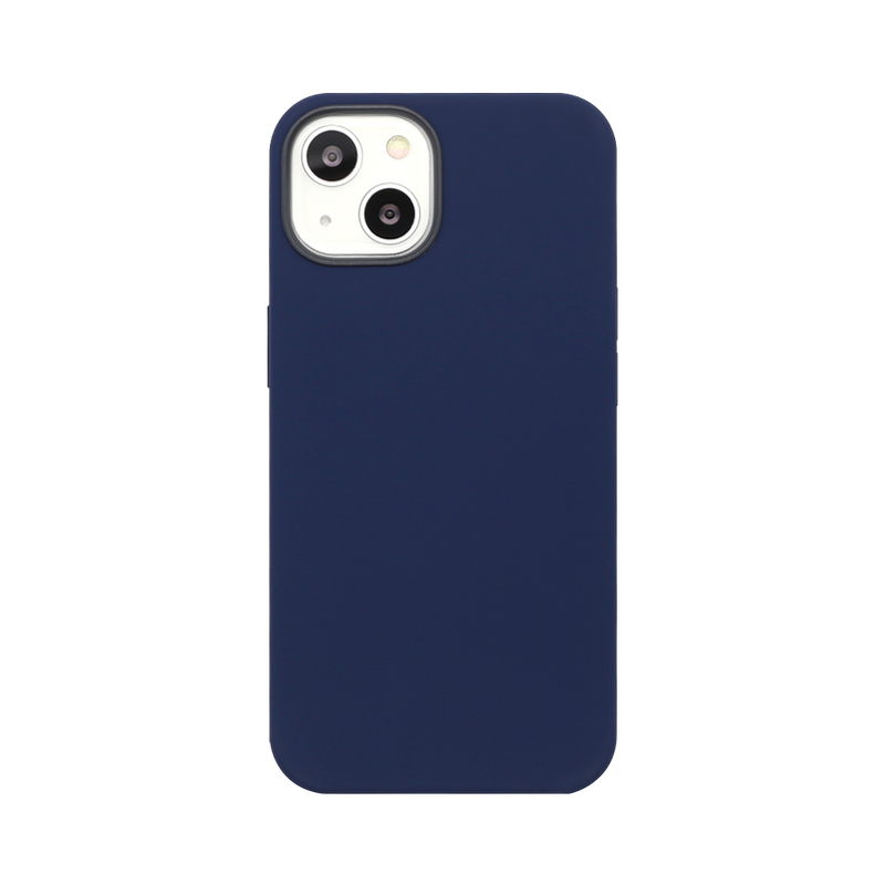 Wisecase iPhone 14 Plus Magsafe Silicone Case Navy Blue