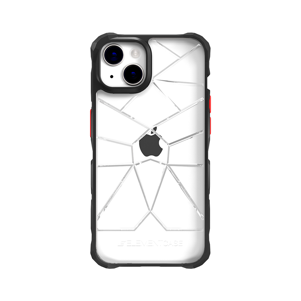 Element Case Special Ops Case for iPhone 14 - Clear/Black