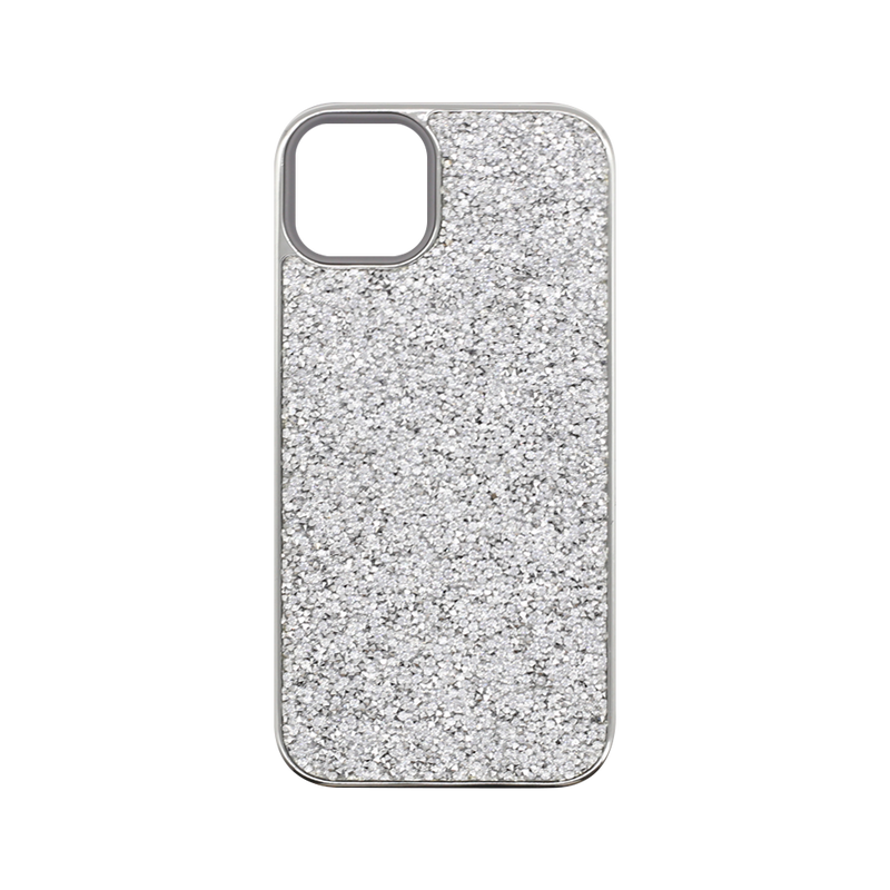 Wisecase iPhone 14 Plus Bling Bling Silver