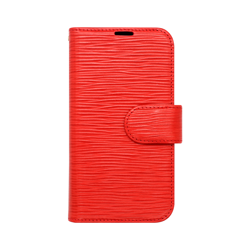 Wisecase iPhone 14 Deluxe Wallet Folio Red