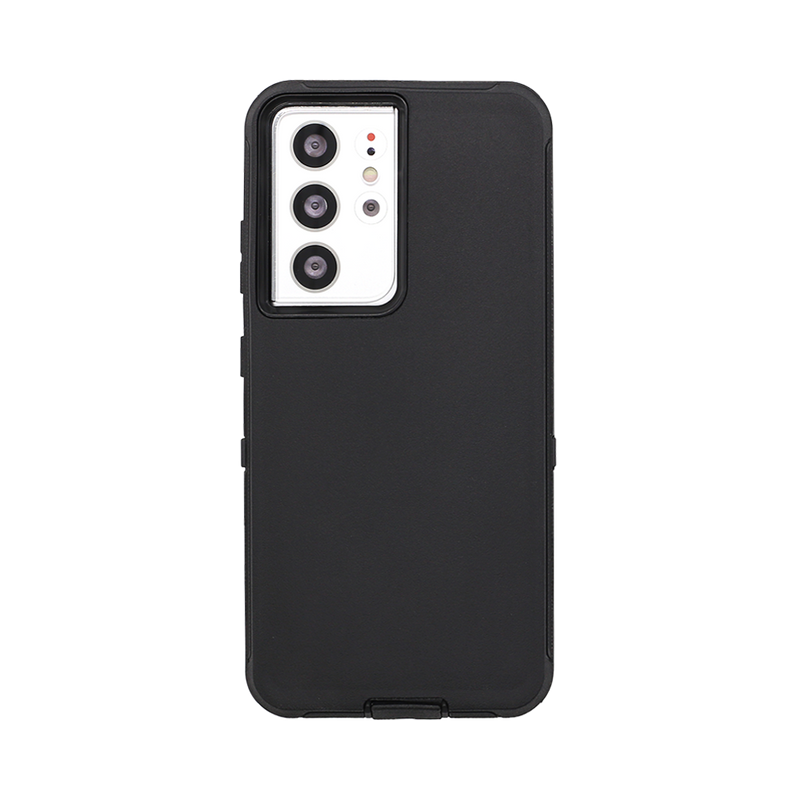 Wisecase Samsung Galaxy S21 Ultra Toughbox - Black+Black
