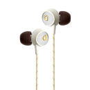 Audiofly AF56M In-Ear Headphone w/Clear-Talk Mic for smartphones - Vintage White