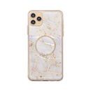Wisecase iPhone 11 Pro Max Shine Marble+Air Socket