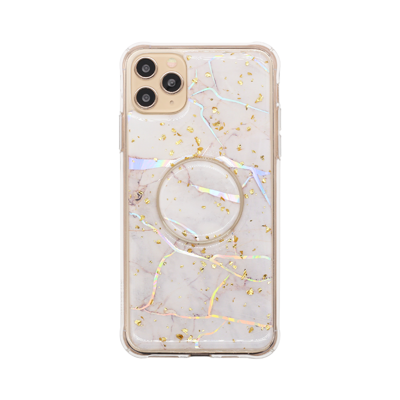 Wisecase iPhone 11 Pro Max Shine Marble+Air Socket