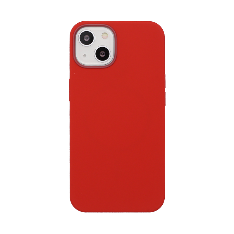 Wisecase iPhone 14 Plus Magsafe Silicone Case Red
