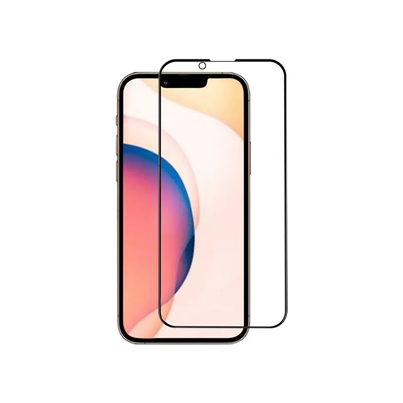 Doormoon iPhone 13mini 5D Tempered Glass Matt - Black