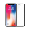 DOORMOON iPhone 11/XR Screen Protector Tempered Glass 5D Matt - Black 1PCS