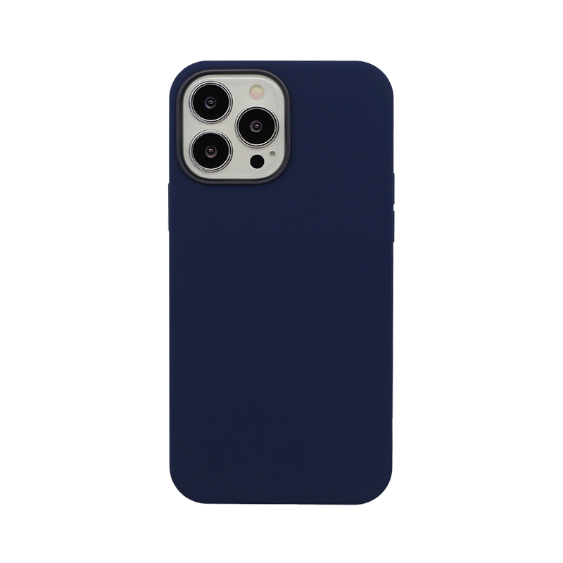 Wisecase iPhone 14 Pro Max Magsafe Silicone Case Navy Blue