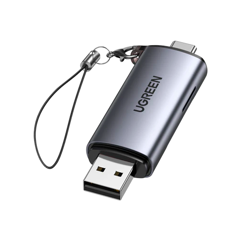 UGREEN USB-C +USB 3.0 TF/SD Card Reader