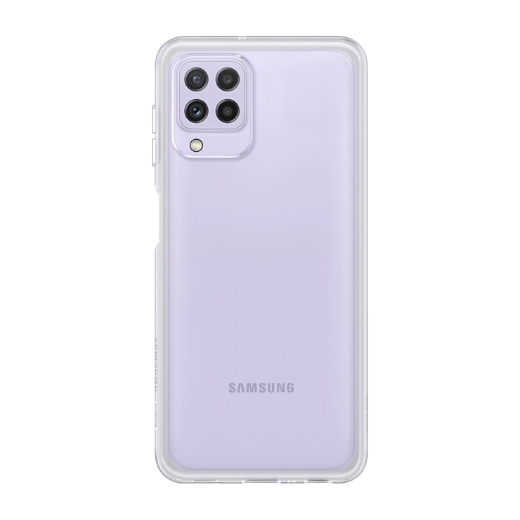 Samsung Soft Clear Cover for Galaxy A22 4G - Clear